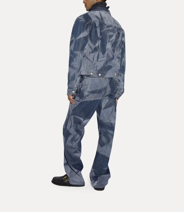 Vivienne Westwood Trousers And Shorts WomenMen Baggy Jeans Blue