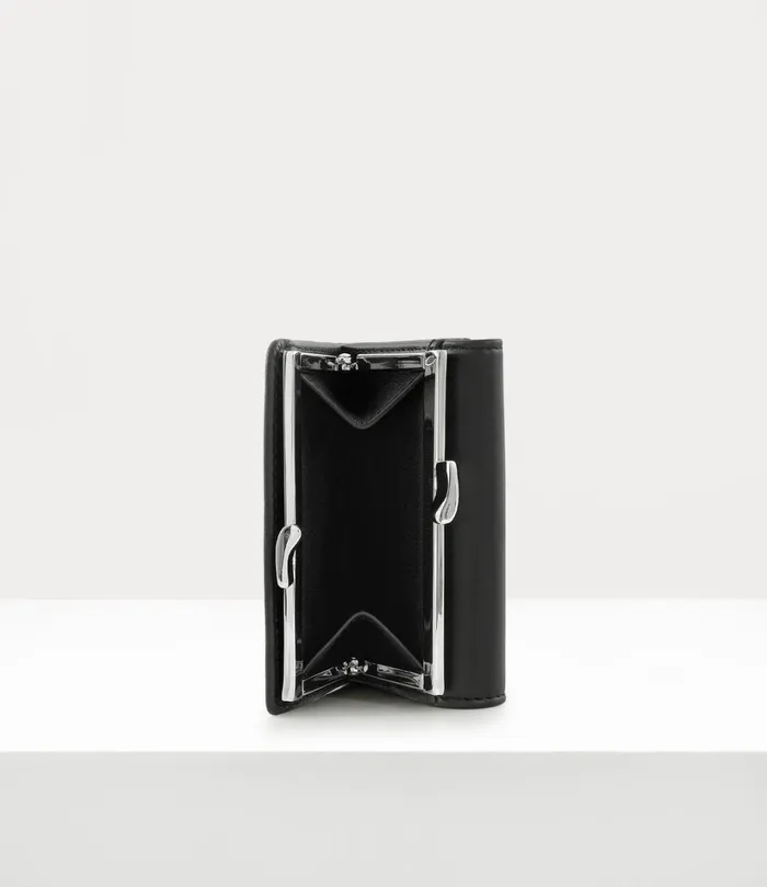 Vivienne Westwood Wallets And Purses Women Nappa Small Frame Wallet Black