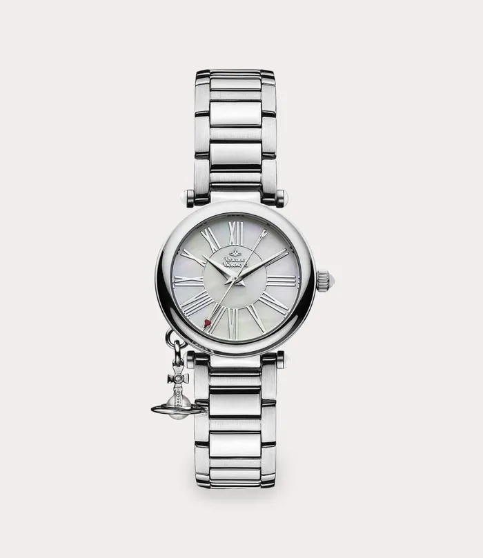 Vivienne Westwood Watches WomenMen Mother Orb Watch Silver