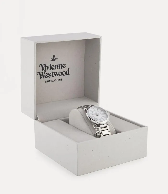 Vivienne Westwood Watches WomenMen Mother Orb Watch Silver