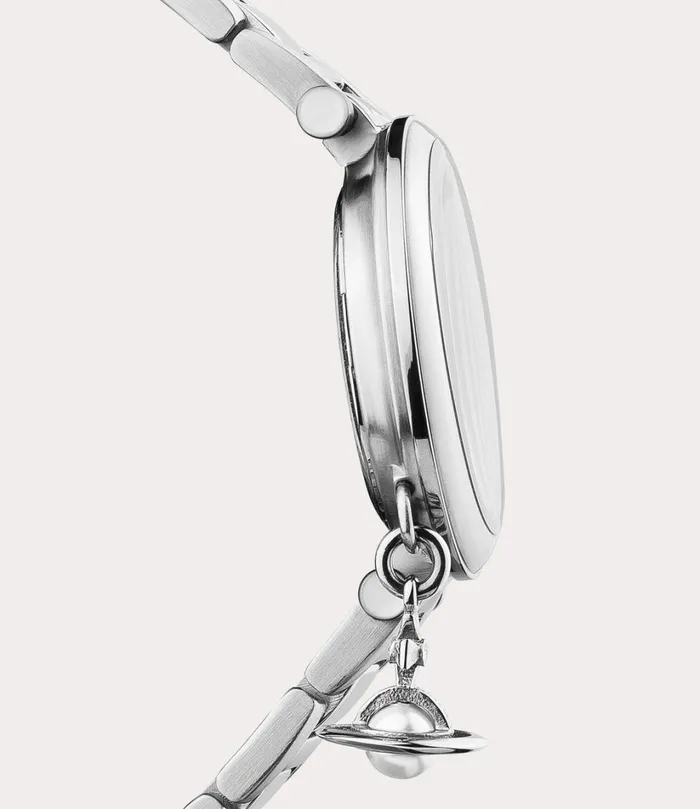 Vivienne Westwood Watches WomenMen Mother Orb Watch Silver