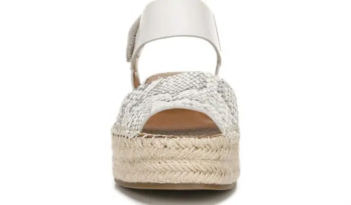 Wedge Sandals Women Franco Sarto Sarto Oak Espadrille Sandal Natural Snake Print Leather Wedge Sandals Women Franco Sarto Sarto Oak Espadrille Sandal Natural Snake Print Leather