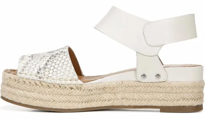 Wedge Sandals Women Franco Sarto Sarto Oak Espadrille Sandal Natural Snake Print Leather Wedge Sandals Women Franco Sarto Sarto Oak Espadrille Sandal Natural Snake Print Leather