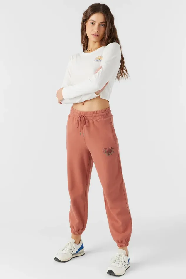WEEKENDS LOUNGE FLEECE PANTS Cedar Wood Women O039NEILL Collections