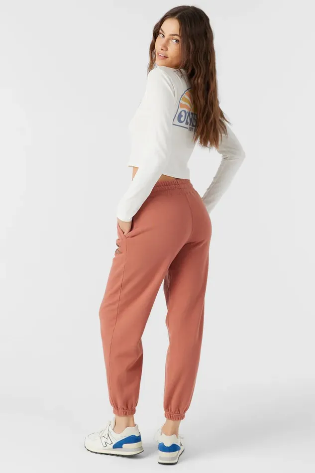 WEEKENDS LOUNGE FLEECE PANTS Cedar Wood Women O039NEILL Collections