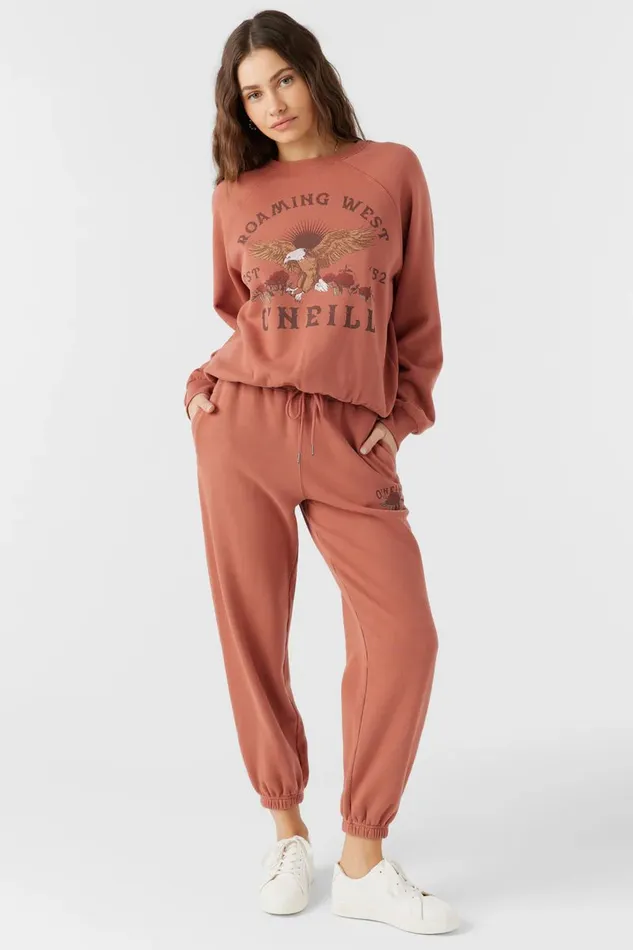 WEEKENDS LOUNGE FLEECE PANTS Cedar Wood Women O039NEILL Collections