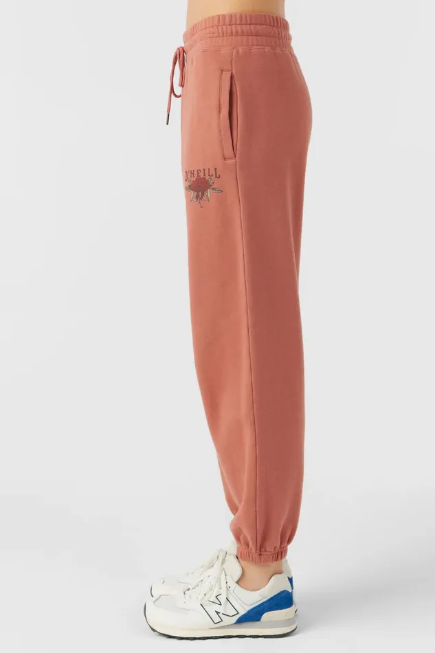 WEEKENDS LOUNGE FLEECE PANTS Cedar Wood Women O039NEILL Collections
