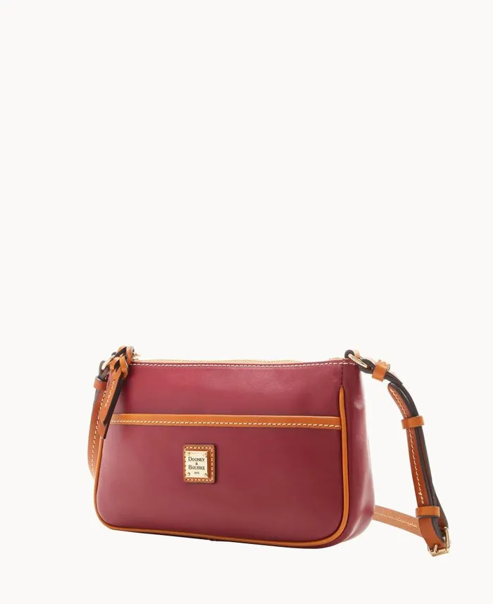 Wexford Leather Lola Pouchette Crossbody Mulberry Woman Dooney and Bourke Crossbodies Wexford Leather Lola Pouchette Crossbody Mulberry Woman Dooney and Bourke Crossbodies