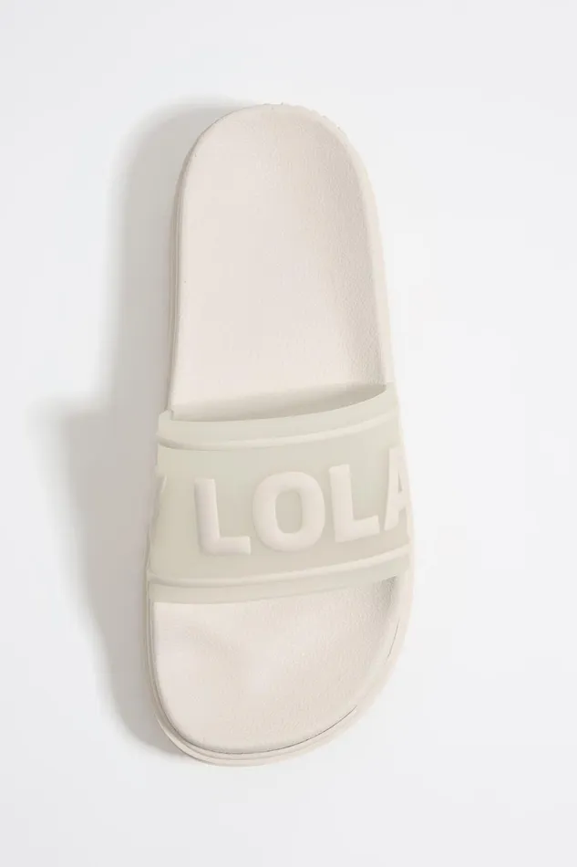 White Logo Platform Flipflop White Women Bimba Y Lola Sandals White Logo Platform Flipflop White Women Bimba Y Lola Sandals