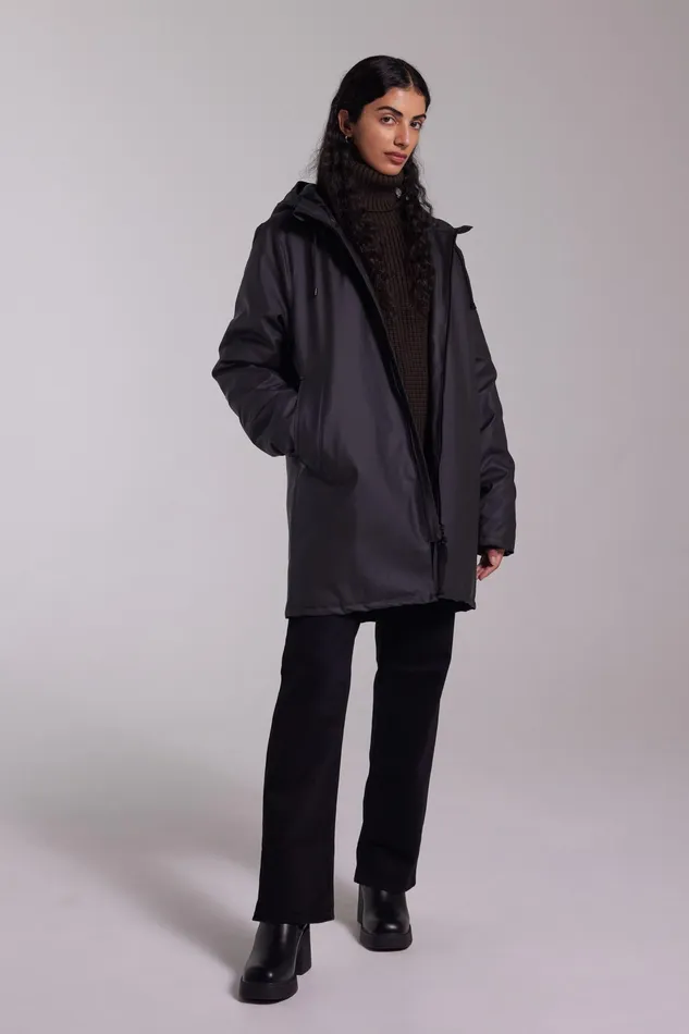 Winter Coats Women Stutterheim Stockholm Winter Jacket Black