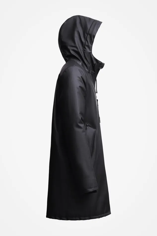 Winter Coats Women Stutterheim Stockholm Winter Jacket Black