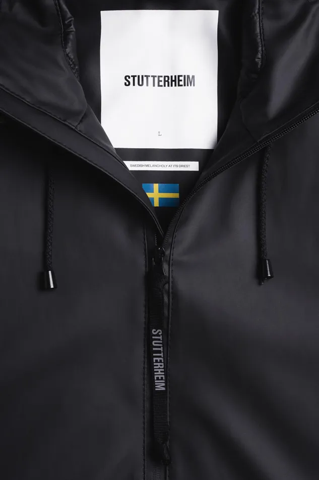 Winter Coats Women Stutterheim Stockholm Winter Jacket Black