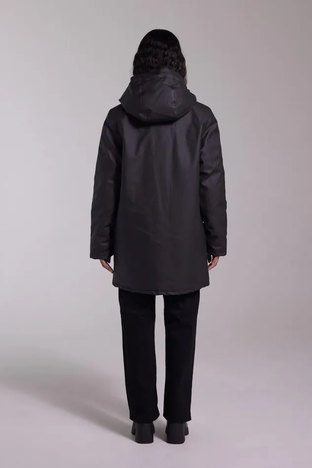 Winter Coats Women Stutterheim Stockholm Winter Jacket Black
