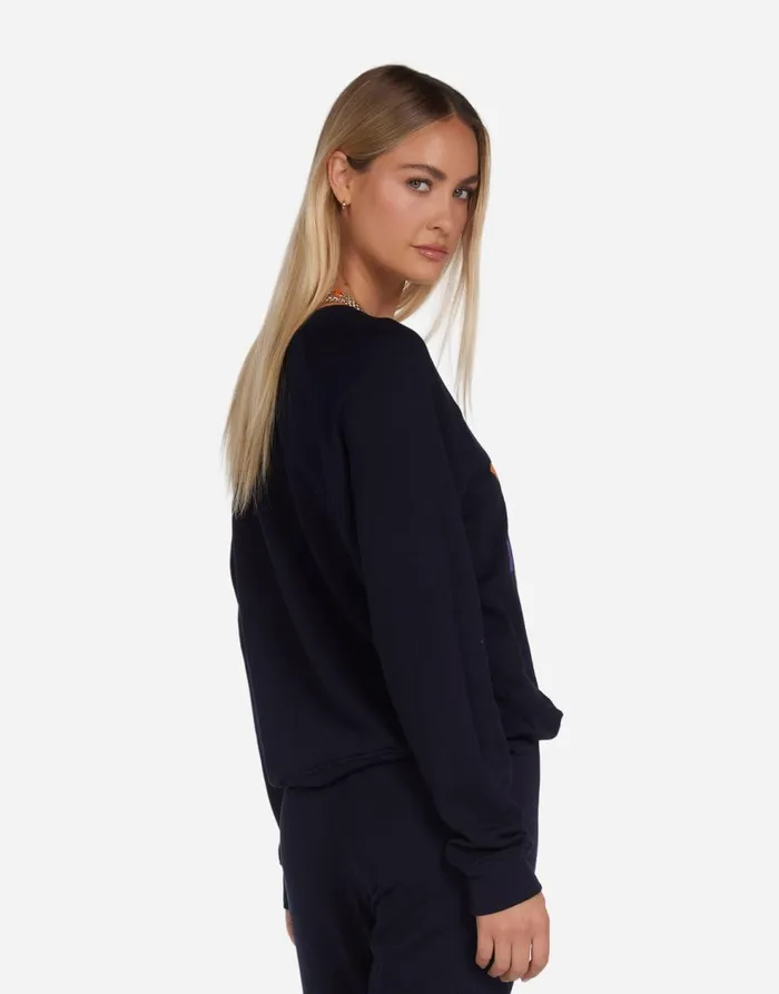 Women039s Anela Butterfly Eye Navy Lauren Moshi Long Sleeve