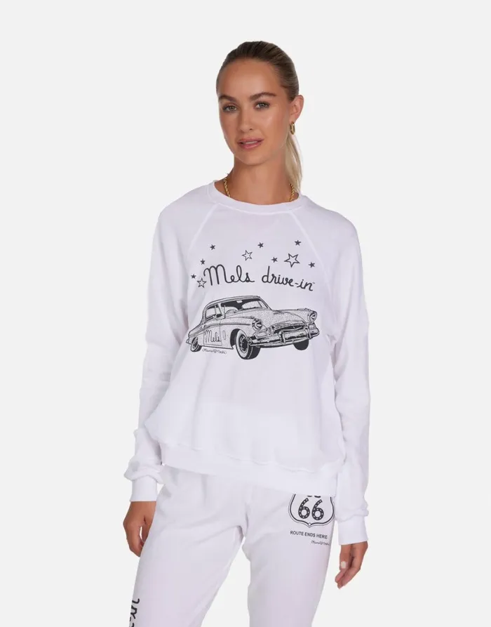 Women039s Anela Mels Route 66 White Lauren Moshi Long Sleeve