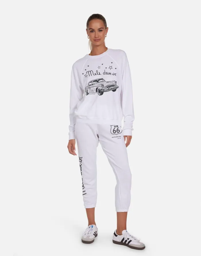Women039s Anela Mels Route 66 White Lauren Moshi Long Sleeve