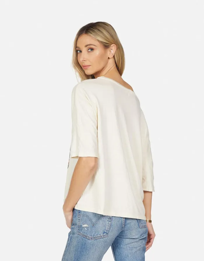 Women039s Barbie Rock Truck Ivory Lauren Moshi Short Sleeve