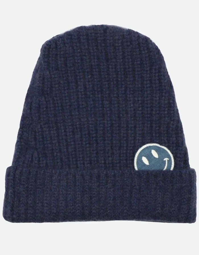 Women039s Blix Denim Happyface Navy Lauren Moshi Sweaters and Knits