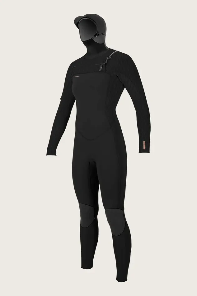 WOMEN039S HYPERFREAK 54MM CHEST ZIP FULL WETSUIT W HOOD Blkblk Women O039NEILL Women039S Wetsuits WOMEN039S HYPERFREAK 54MM CHEST ZIP FULL WETSUIT W HOOD Blkblk Women O039NEILL Women039S Wetsuits