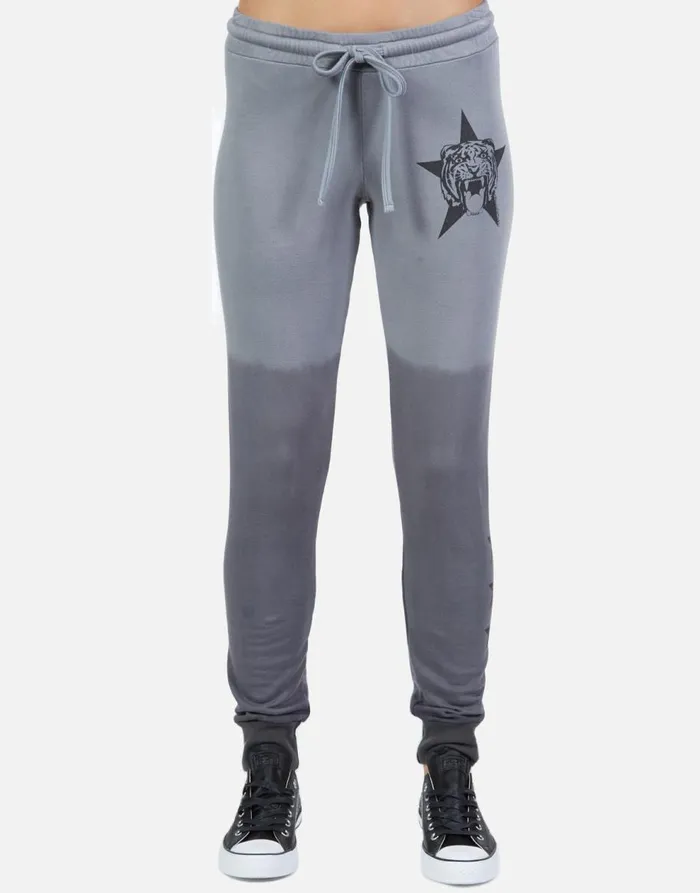 Women039s Jess Star Tiger Shadow Ombre Lauren Moshi Long Sweatpants