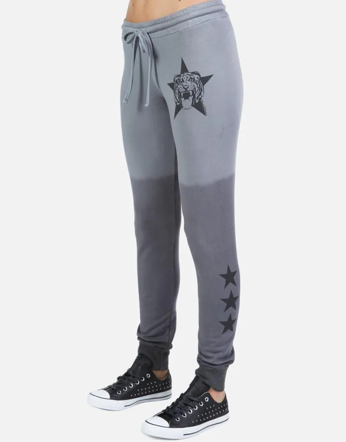 Women039s Jess Star Tiger Shadow Ombre Lauren Moshi Long Sweatpants