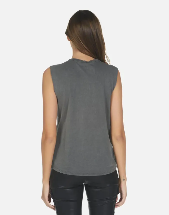 Women039s Kel X Crystal Poison Pigment Black Lauren Moshi Tanks