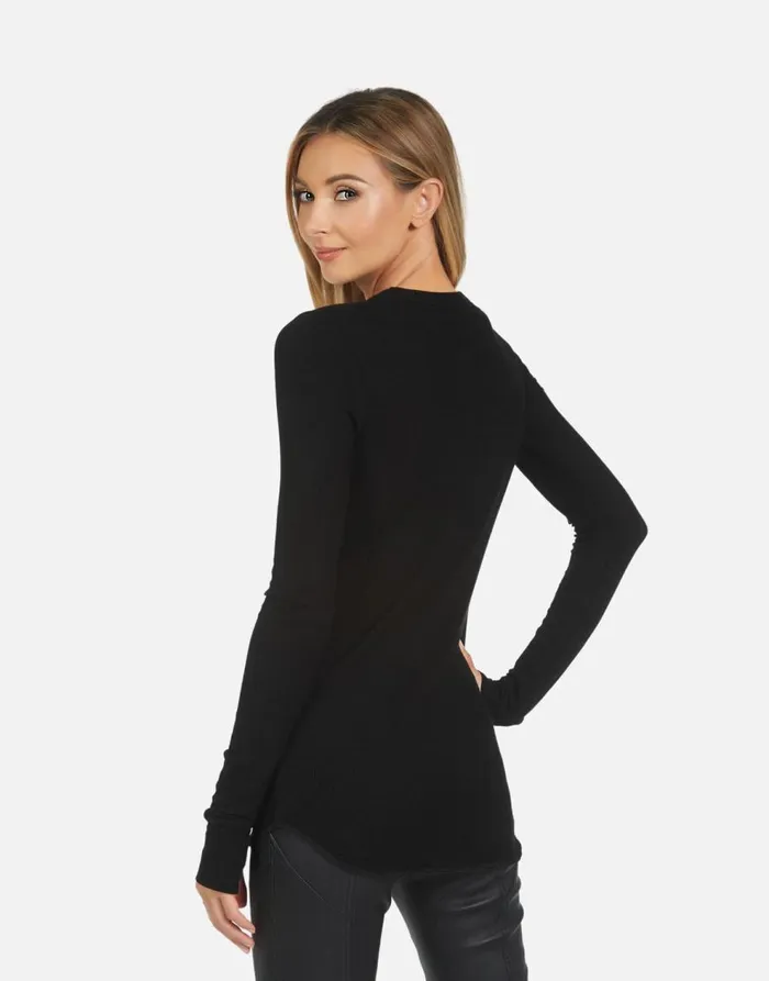 Women039s McKinley X Shooting Star Black Lauren Moshi Long Sleeve