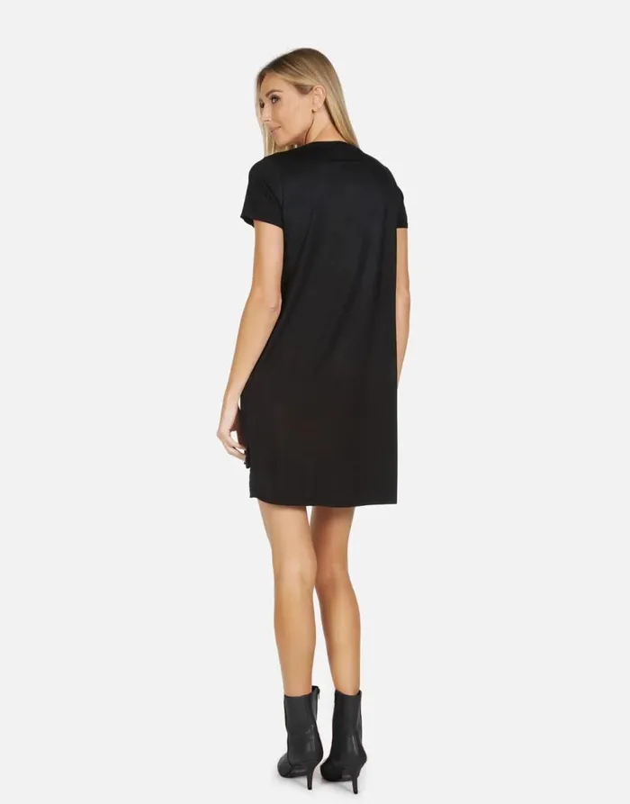 Women039s Mirabella X Guns N039 Roses Skull Black Lauren Moshi Dresses
