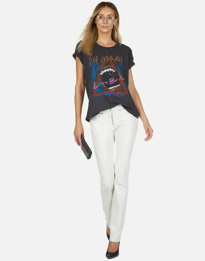 Women039s Wolf Love Bites Onyx Lauren Moshi Short Sleeve