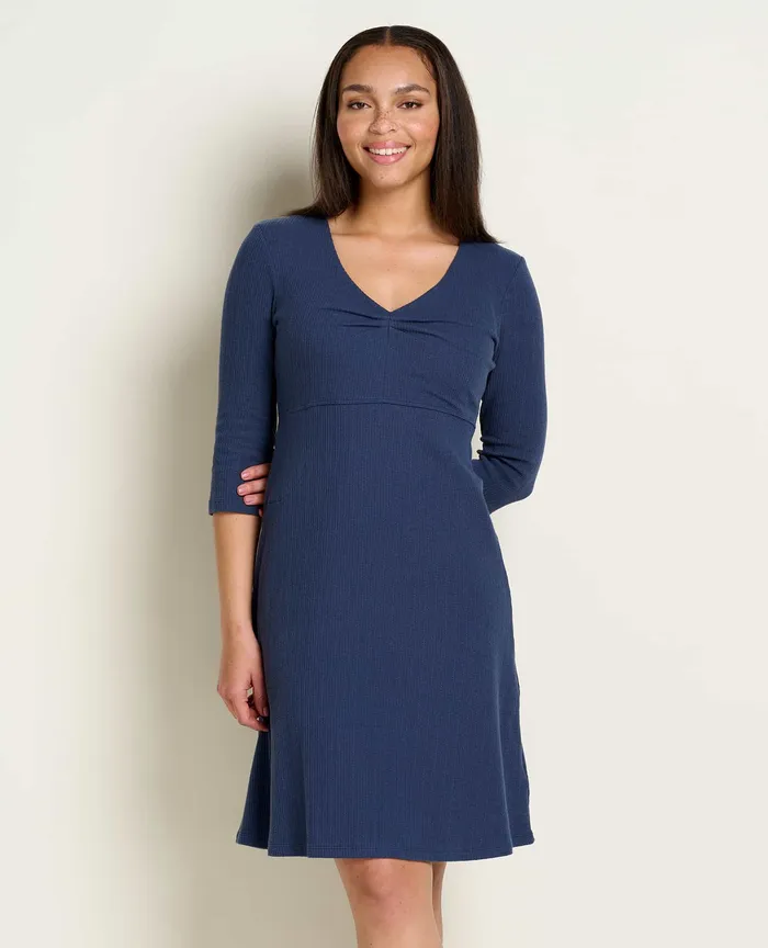 Women8217s Dresses ToadandCo Rosalinda Cable Rib Dress True Navy