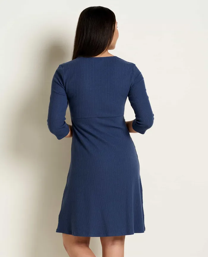 Women8217s Dresses ToadandCo Rosalinda Cable Rib Dress True Navy