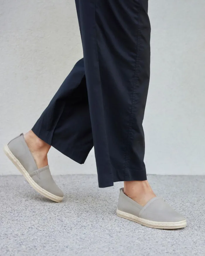 Women ABEO Footwear Casual Shoes Isle Slip On Nat Canvas