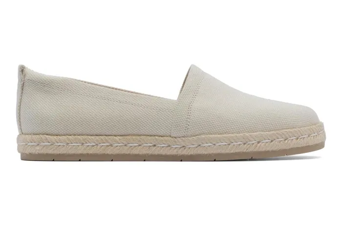 Women ABEO Footwear Casual Shoes Isle Slip On Nat Canvas