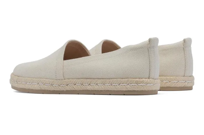 Women ABEO Footwear Casual Shoes Isle Slip On Nat Canvas