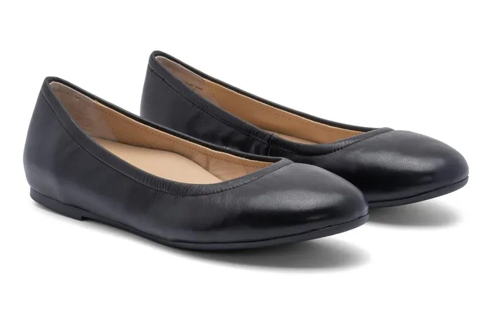 Women ABEO Footwear Dress Promenade Flat Black Women ABEO Footwear Dress Promenade Flat Black
