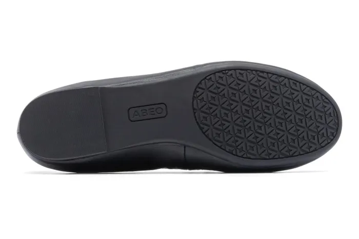 Women ABEO Footwear Dress Promenade Flat Black Women ABEO Footwear Dress Promenade Flat Black