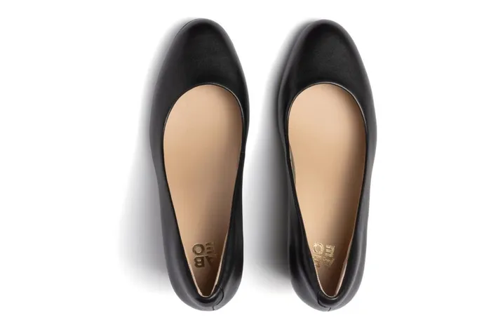 Women ABEO Footwear Dress Tempo Pump Black Leather Women ABEO Footwear Dress Tempo Pump Black Leather