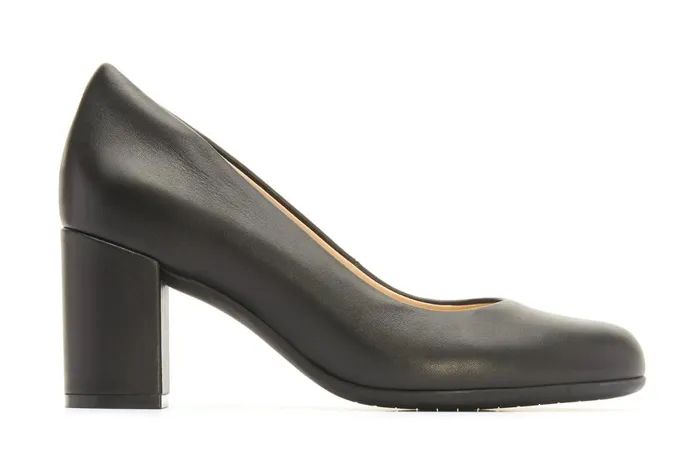 Women ABEO Footwear Dress Tempo Pump Black Leather Women ABEO Footwear Dress Tempo Pump Black Leather