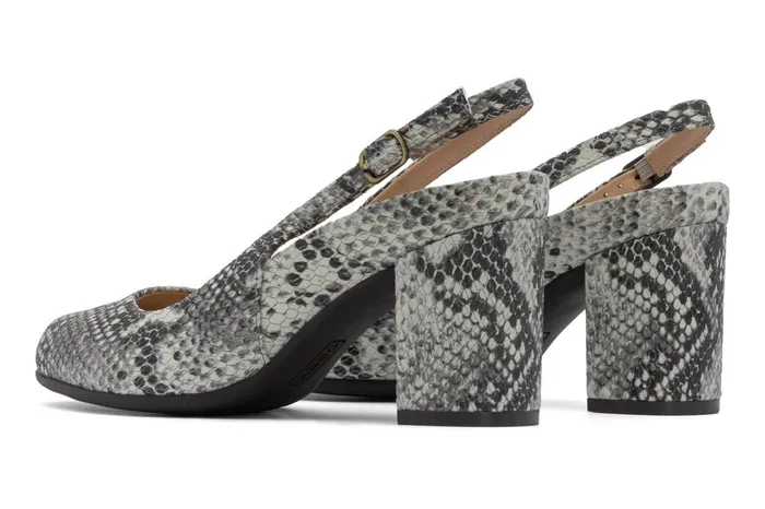 Women ABEO Footwear Dress Tempo Slingback Snake Print Women ABEO Footwear Dress Tempo Slingback Snake Print