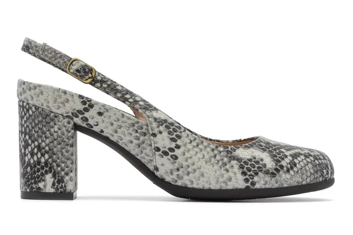 Women ABEO Footwear Dress Tempo Slingback Snake Print Women ABEO Footwear Dress Tempo Slingback Snake Print
