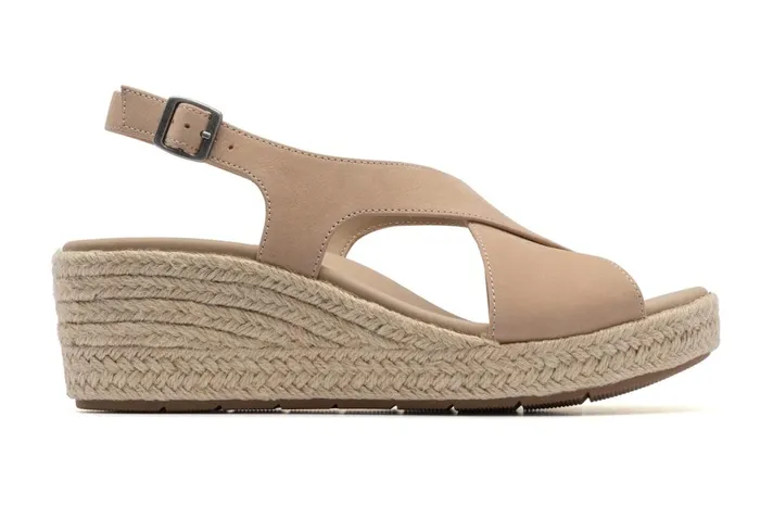 Women ABEO Footwear Sandals Riviera Cross Sand Leather Women ABEO Footwear Sandals Riviera Cross Sand Leather