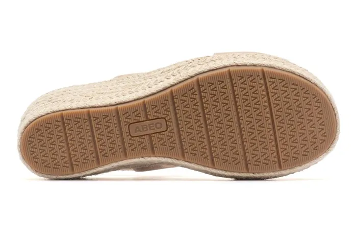 Women ABEO Footwear Sandals Riviera Cross Sand Leather Women ABEO Footwear Sandals Riviera Cross Sand Leather