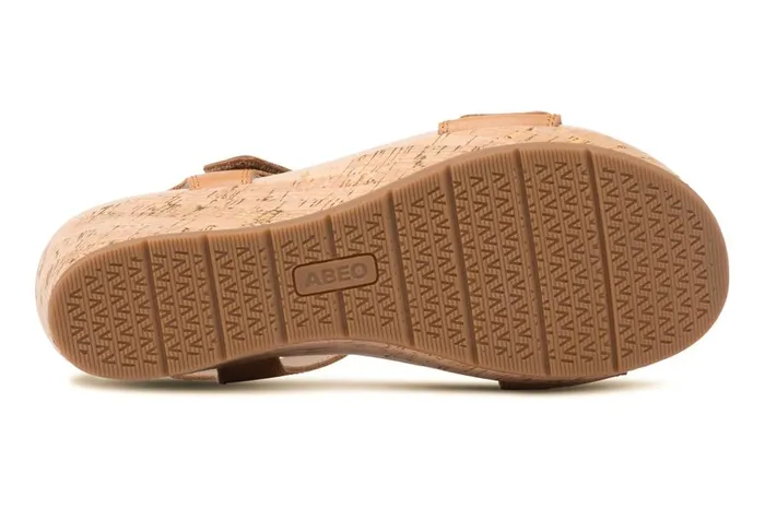 Women ABEO Footwear Sandals Riviera Strap Sandal Almond