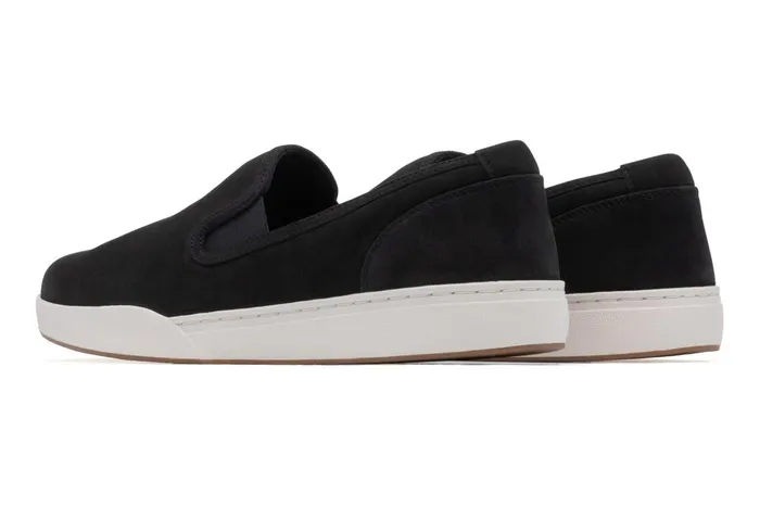 Women ABEO Footwear Sneakers Encore Slip On Black Leather Women ABEO Footwear Sneakers Encore Slip On Black Leather