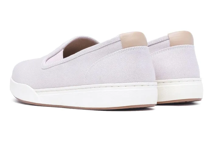 Women ABEO Footwear Sneakers Encore Slip On Lilac Canvas Women ABEO Footwear Sneakers Encore Slip On Lilac Canvas