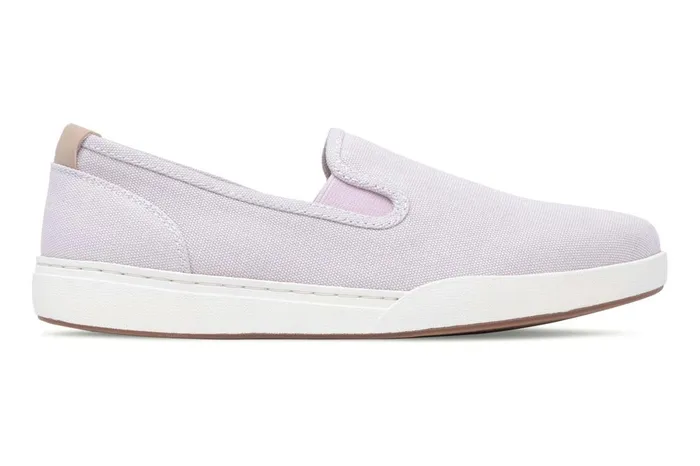 Women ABEO Footwear Sneakers Encore Slip On Lilac Canvas Women ABEO Footwear Sneakers Encore Slip On Lilac Canvas