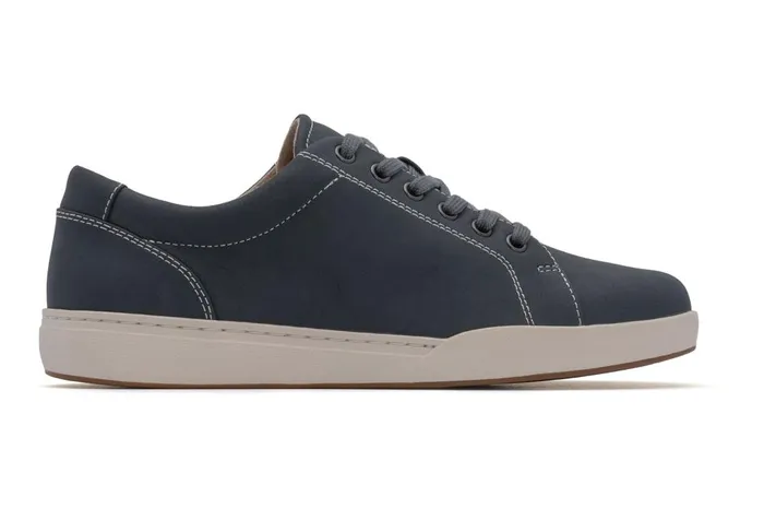 Women ABEO Footwear Sneakers Encore Sneaker Dark Grey Nubuck