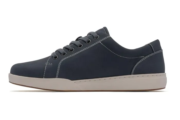 Women ABEO Footwear Sneakers Encore Sneaker Dark Grey Nubuck