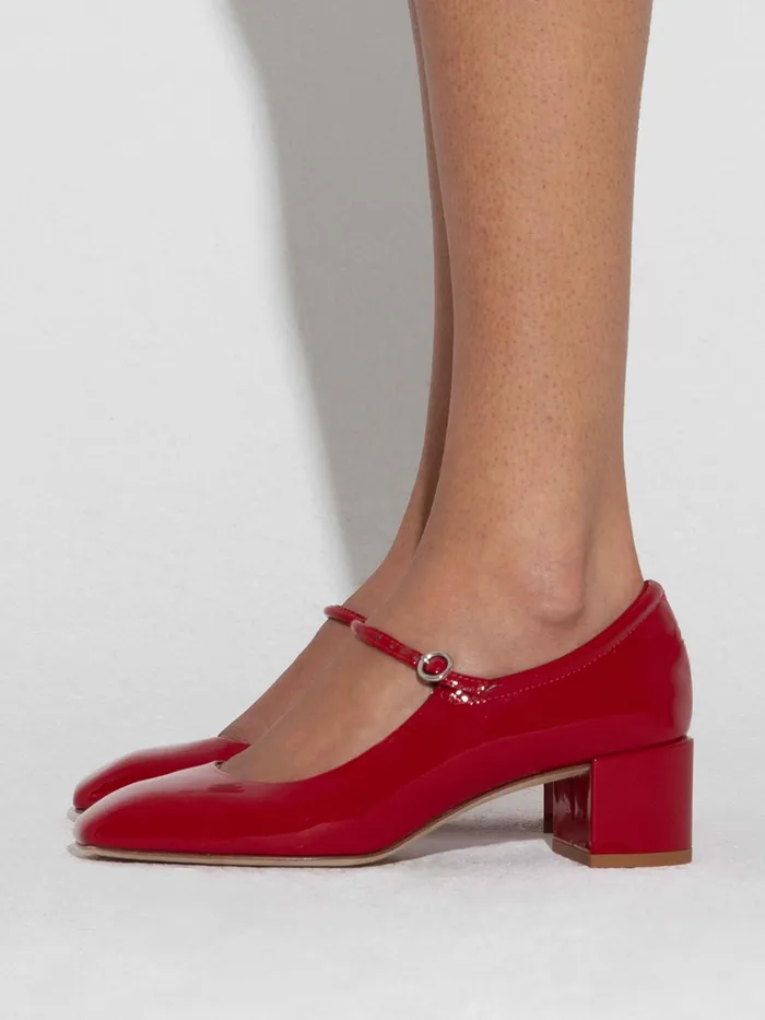 Women Aeyde ALINE Cranberry Mary Jane Pump Aeyde Pumps