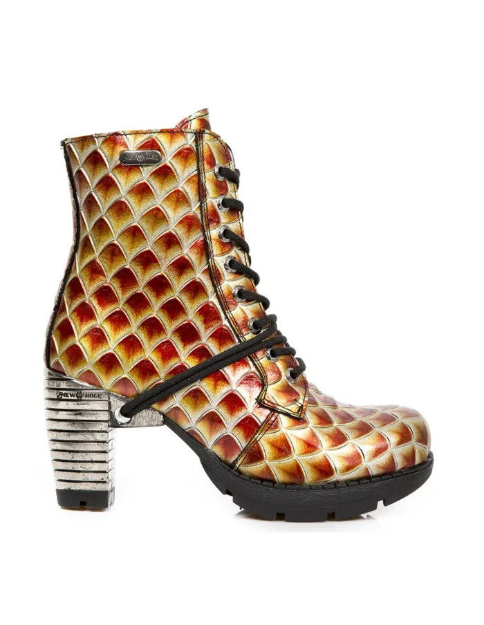 Women Ankle Boot Trail MTr060C11 New Rock Military
